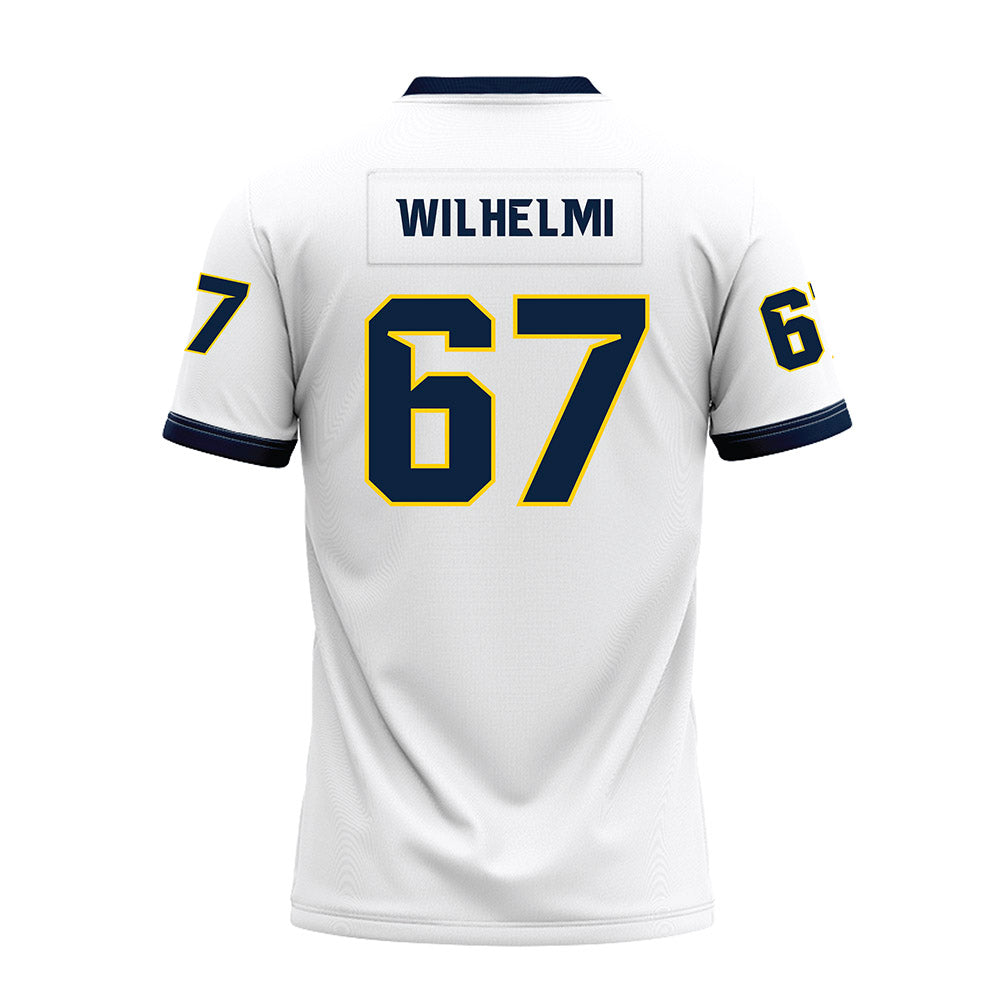 Toledo - NCAA Football : Cade Wilhelmi - White Premium Football Jersey-1