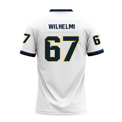 Toledo - NCAA Football : Cade Wilhelmi - White Premium Football Jersey-1