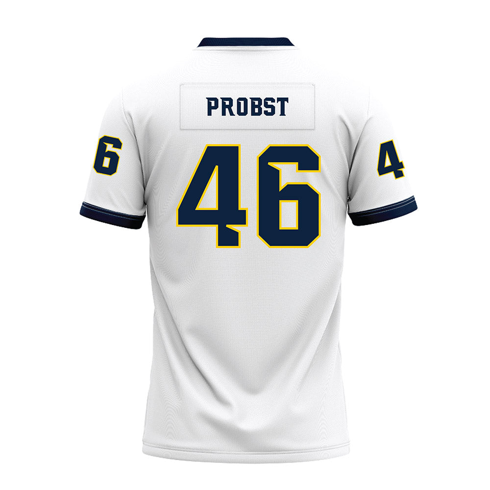 Toledo - NCAA Football : Hunter Probst - White Premium Football Jersey-1
