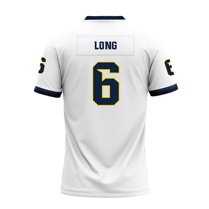 Toledo - NCAA Football : Langston Long - White Premium Football Jersey-1