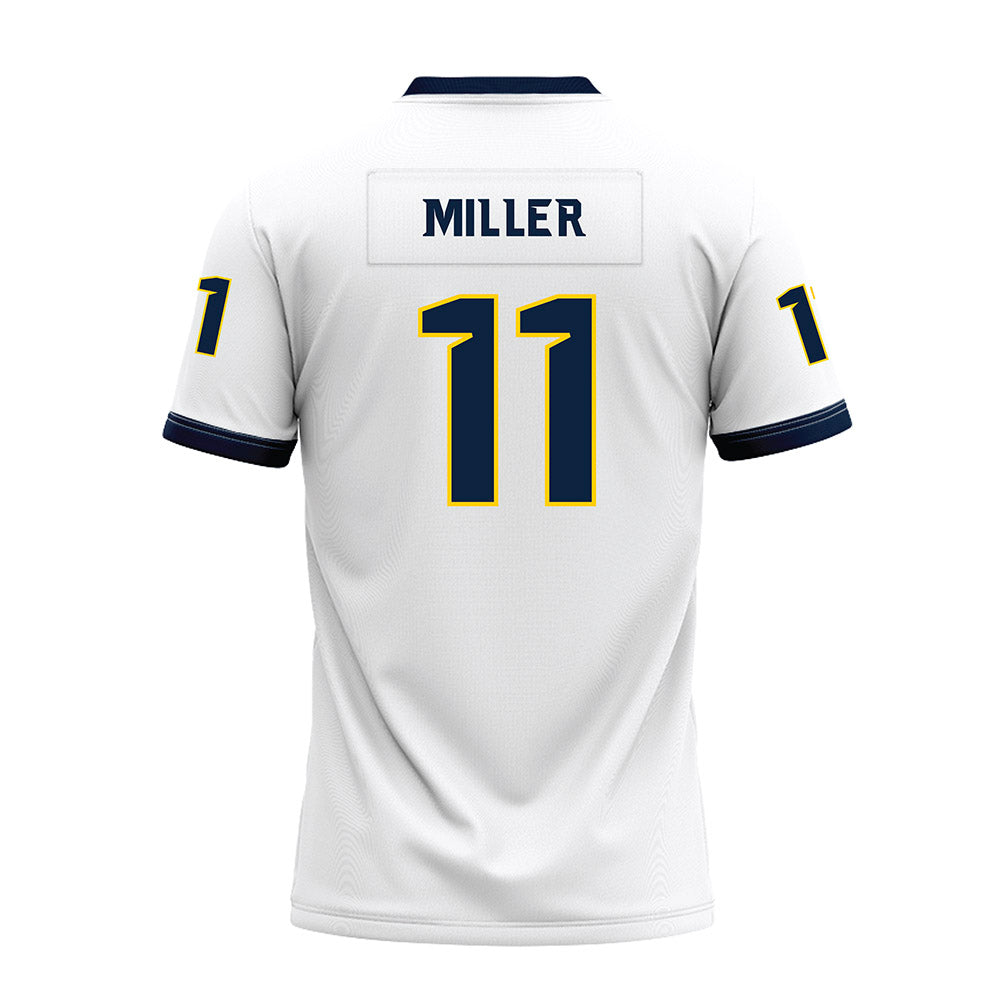 Toledo - NCAA Football : Hyajah Miller - White Premium Football Jersey-1