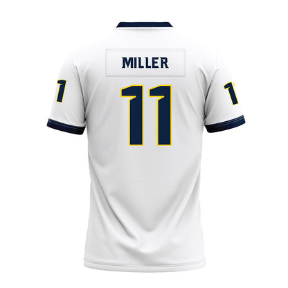 Toledo - NCAA Football : Hyajah Miller - White Premium Football Jersey-1