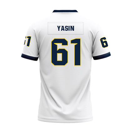 Toledo - NCAA Football : Ameer Yasin - White Premium Football Jersey-1