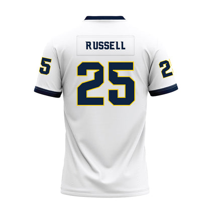 Toledo - NCAA Football : Tyrell Russell - White Premium Football Jersey-1