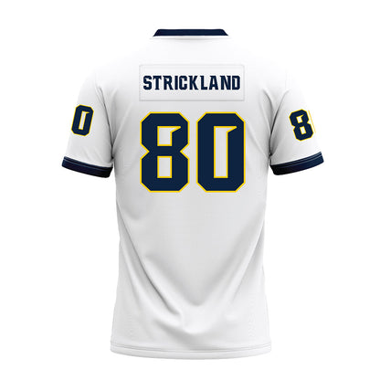 Toledo - NCAA Football : Peyton Strickland - White Premium Football Jersey-1