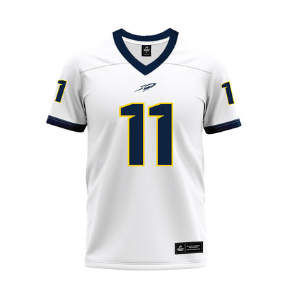 Toledo - NCAA Football : Walter Moses - White Premium Football Jersey-0