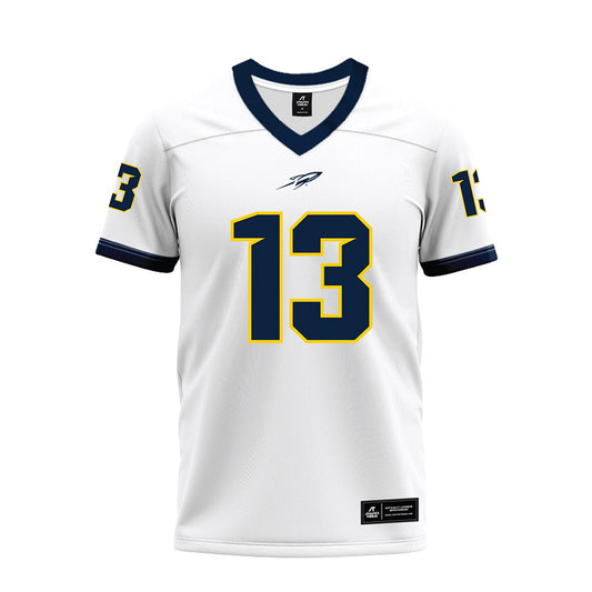 Toledo - NCAA Football : Jake DeHaan - White Premium Football Jersey-0