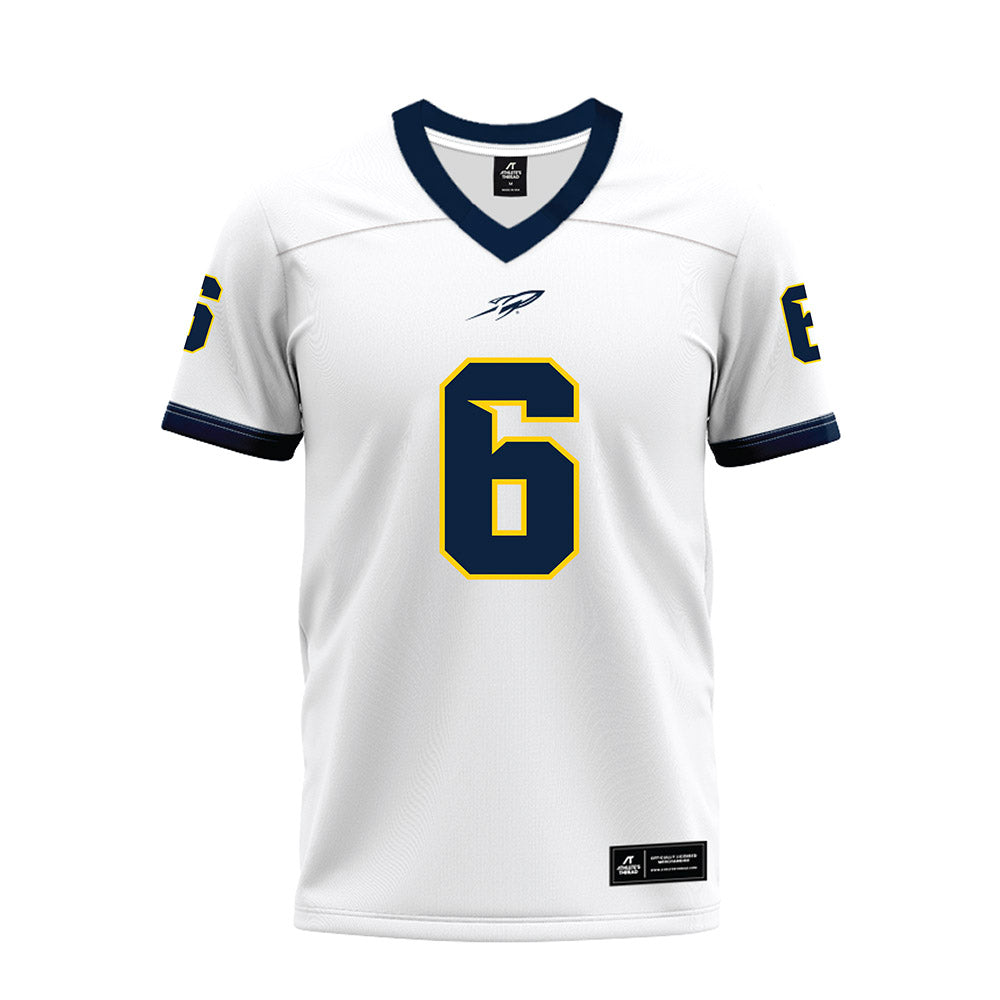 Toledo - NCAA Football : Langston Long - White Premium Football Jersey-0