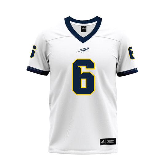 Toledo - NCAA Football : Langston Long - White Premium Football Jersey-0