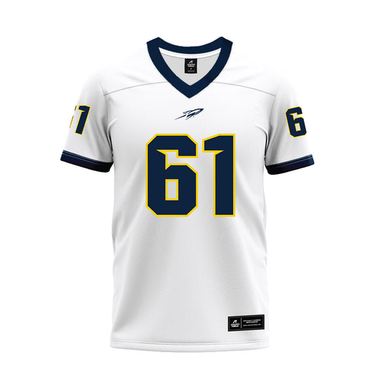Toledo - NCAA Football : Ameer Yasin - White Premium Football Jersey-0