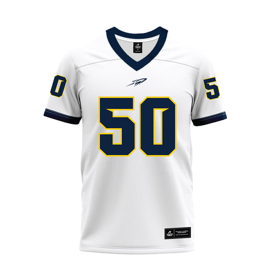 Toledo - NCAA Football : Luke Rector - White Premium Football Jersey-0