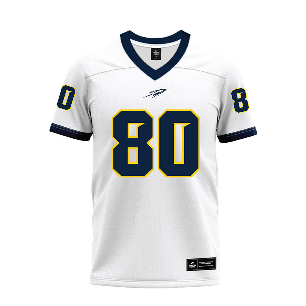 Toledo - NCAA Football : Peyton Strickland - White Premium Football Jersey-0