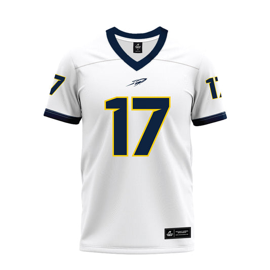 Toledo - NCAA Football : Kaleb Hutchinson - White Premium Football Jersey-0
