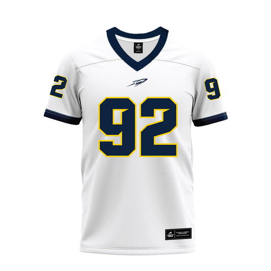 Toledo - NCAA Football : Tommy Huss - White Premium Football Jersey-0