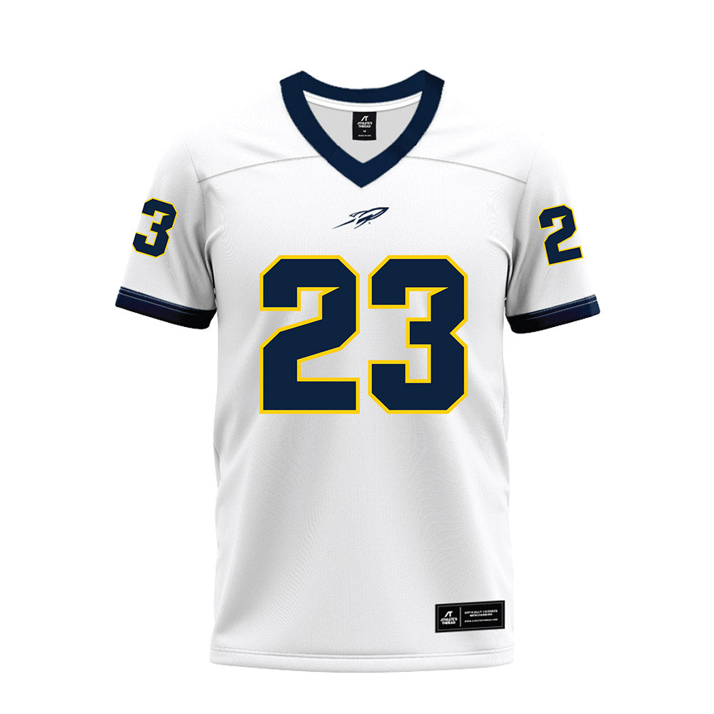  - NCAA Football : Andrew Fineske - White Premium Football Jersey-0