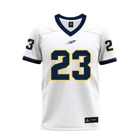  - NCAA Football : Andrew Fineske - White Premium Football Jersey-0