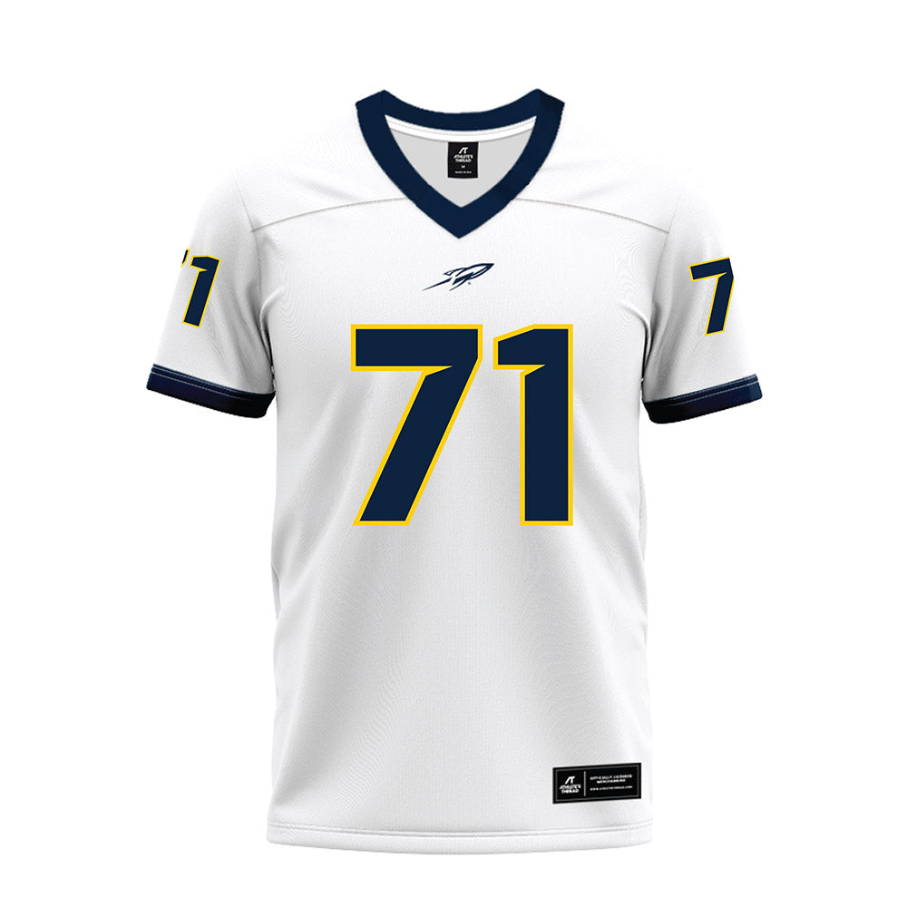 Toledo - NCAA Football : Matt Hofer - White Premium Football Jersey