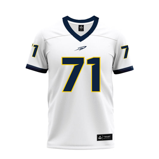 Toledo - NCAA Football : Matt Hofer - White Premium Football Jersey