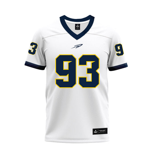 Toledo - NCAA Football : Reice Griffith - White Premium Football Jersey-0