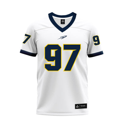 Toledo - NCAA Football : Brian Stovall Jr - White Premium Football Jersey-0