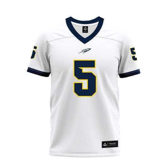 Toledo - NCAA Football : Terrell Crosby Jr. - White Premium Football Jersey-0