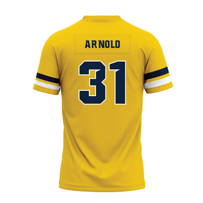 Toledo - NCAA Football : Maddox Arnold - Gold Premium Football Jersey-1