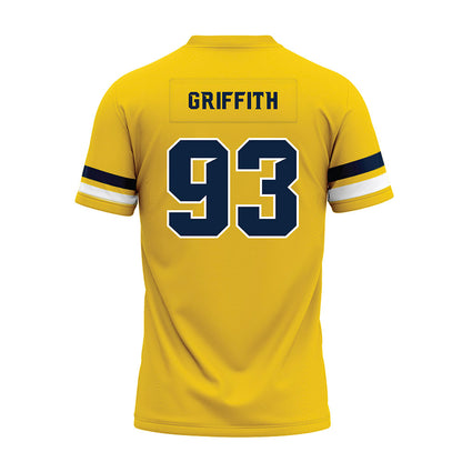 Toledo - NCAA Football : Reice Griffith - Gold Premium Football Jersey-1