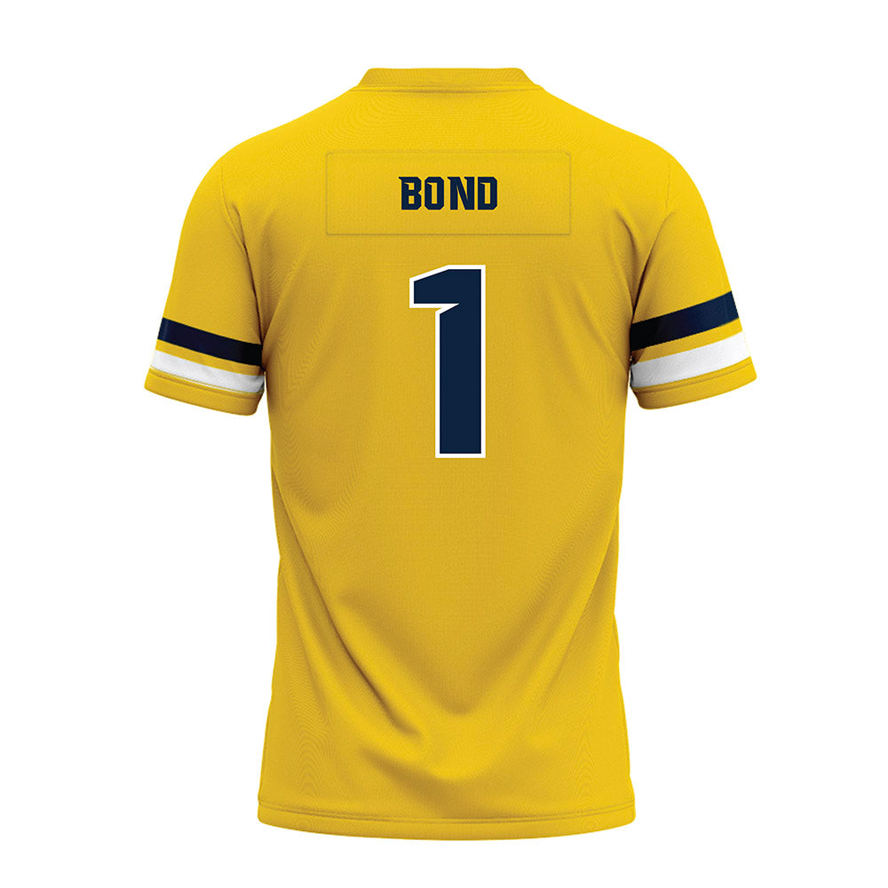 Toledo - NCAA Football : Rico Bond - Gold Premium Football Jersey-1