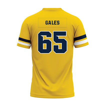 Toledo - NCAA Football : Stephen Gales - Gold Premium Football Jersey-1
