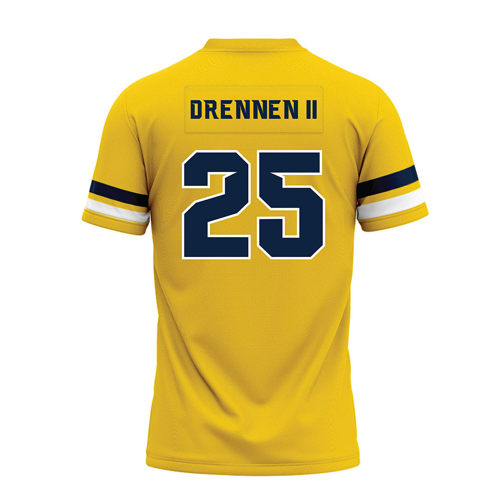 Toledo - NCAA Football : Mike Drennen II - Gold Premium Football Jersey-1