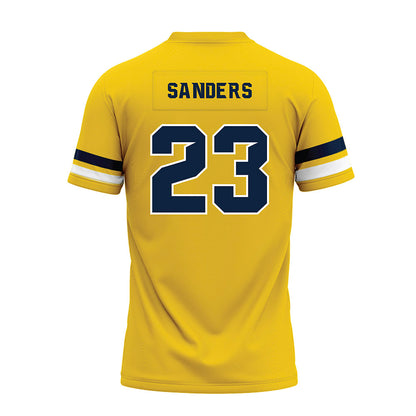Toledo - NCAA Football : Noah Sanders - Gold Premium Football Jersey-1
