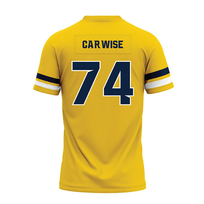 Toledo - NCAA Football : Ahmad Carwise - Gold Premium Football Jersey-1