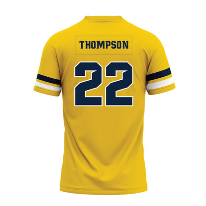 Toledo - NCAA Football : Nicholas Thompson - Gold Premium Football Jersey