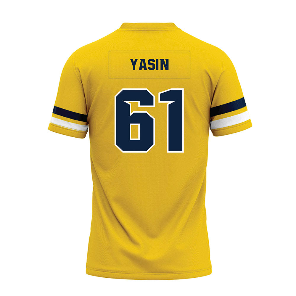 Toledo - NCAA Football : Ameer Yasin - Gold Premium Football Jersey-1