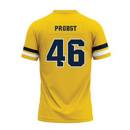 Toledo - NCAA Football : Hunter Probst - Gold Premium Football Jersey-1