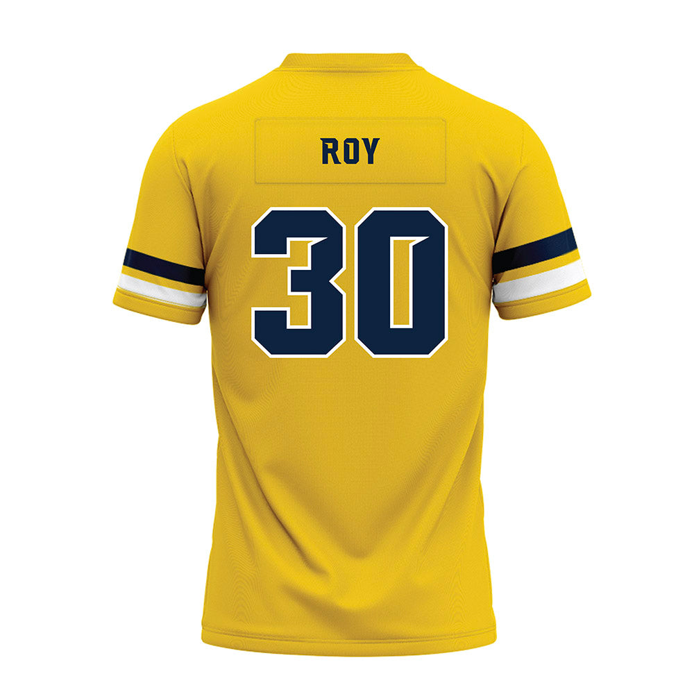 Toledo - NCAA Football : Hayden Roy - Gold Premium Football Jersey-1