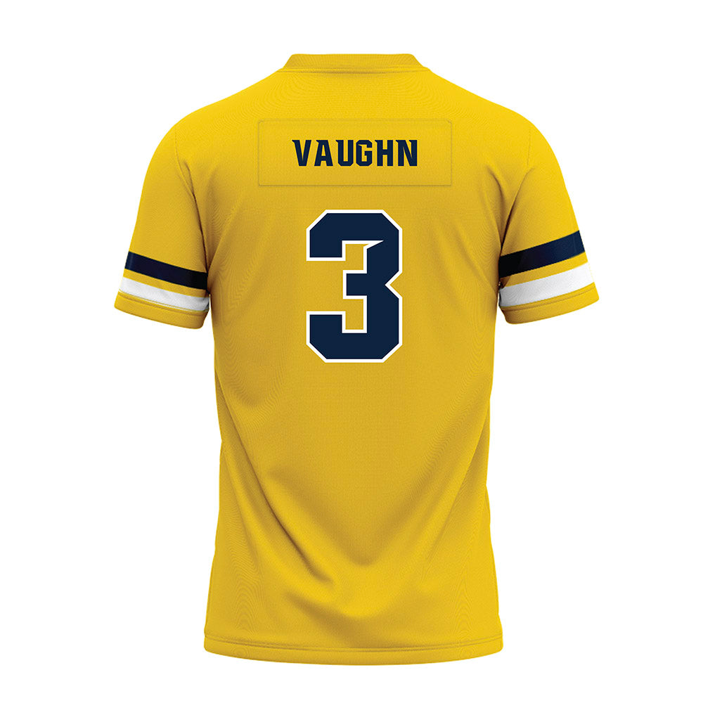 Toledo - NCAA Football : Sharard Vaughn - Gold Premium Football Jersey-1