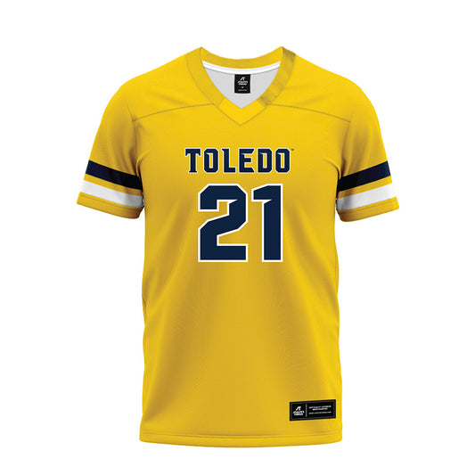 Toledo - NCAA Football : Ben Sahakian - Gold Premium Football Jersey-0