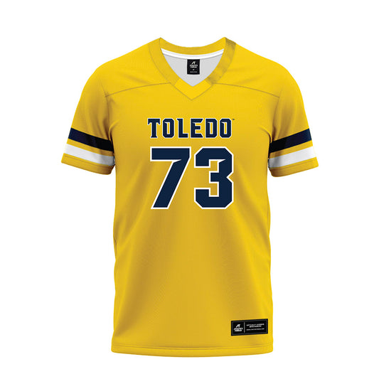 Toledo - NCAA Football : Jonathan Harder - Gold Premium Football Jersey-0