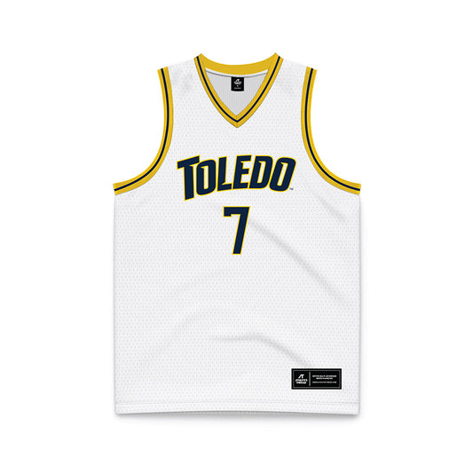 Toledo - NCAA Men's Basketball : Jaylohn Allen - Basketball Jersey-0