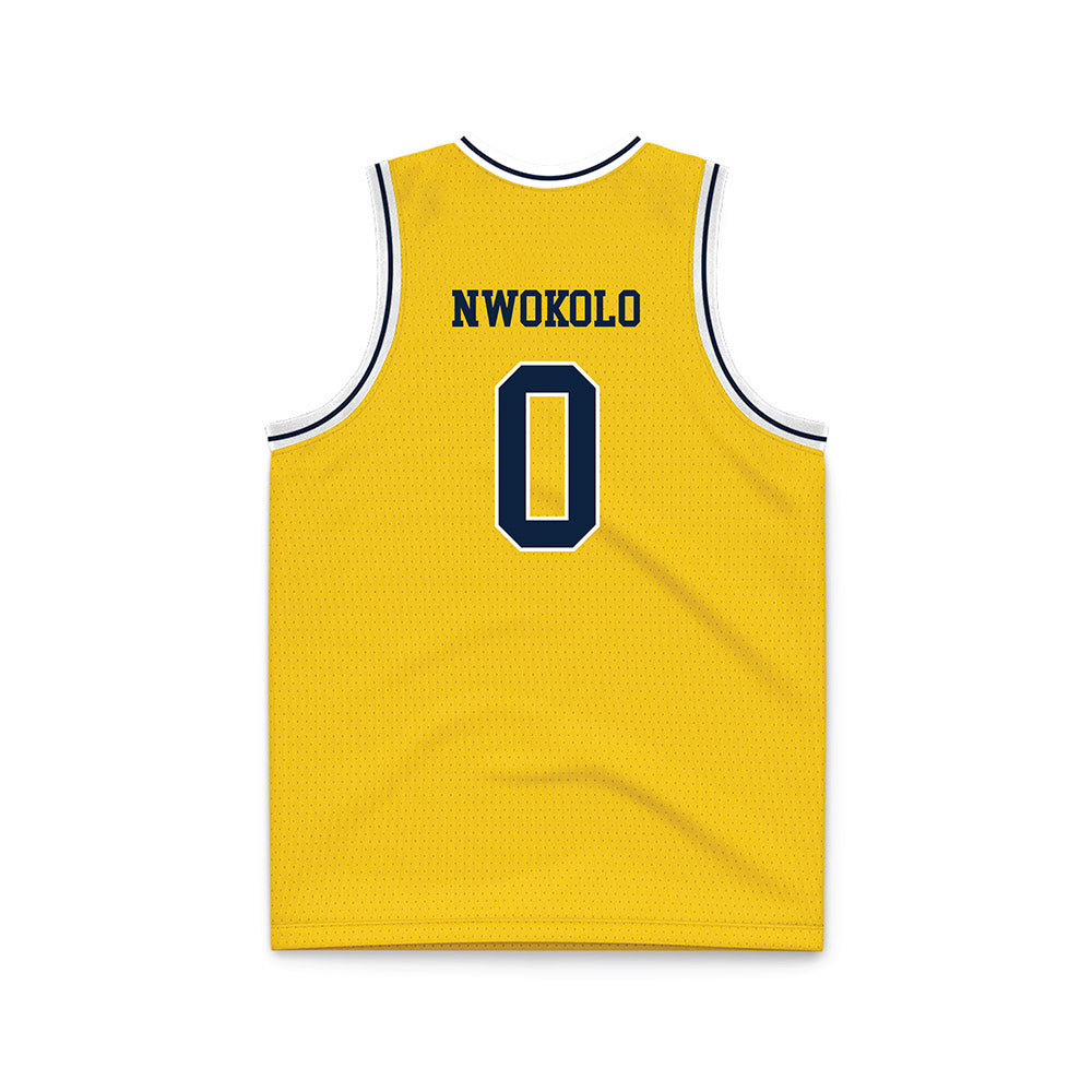 Toledo - NCAA Men's Basketball : Toby Nwokolo - Basketball Jersey-1