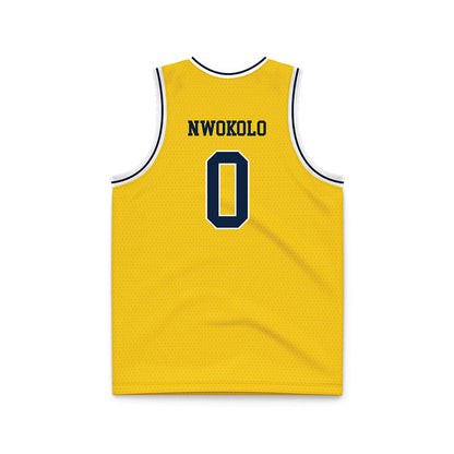Toledo - NCAA Men's Basketball : Toby Nwokolo - Basketball Jersey-1