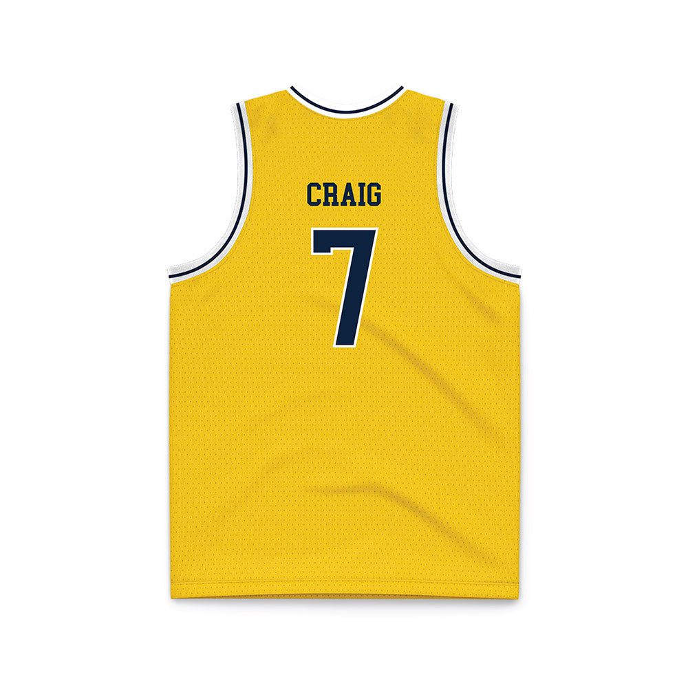 Toledo - NCAA Men's Basketball : Sean Craig - Basketball Jersey-1