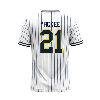 Toledo - NCAA Softball : Mady Yackee - Baseball Jersey-1