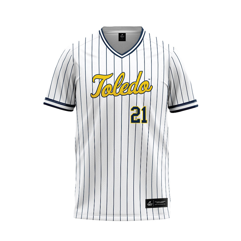 Toledo - NCAA Softball : Mady Yackee - Baseball Jersey-0