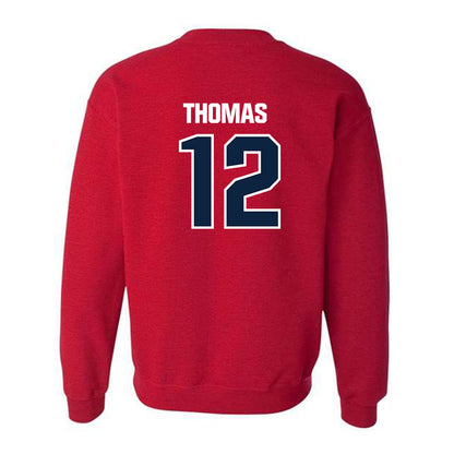 Richmond - NCAA Men's Basketball : David Thomas - Crewneck Sweatshirt-1