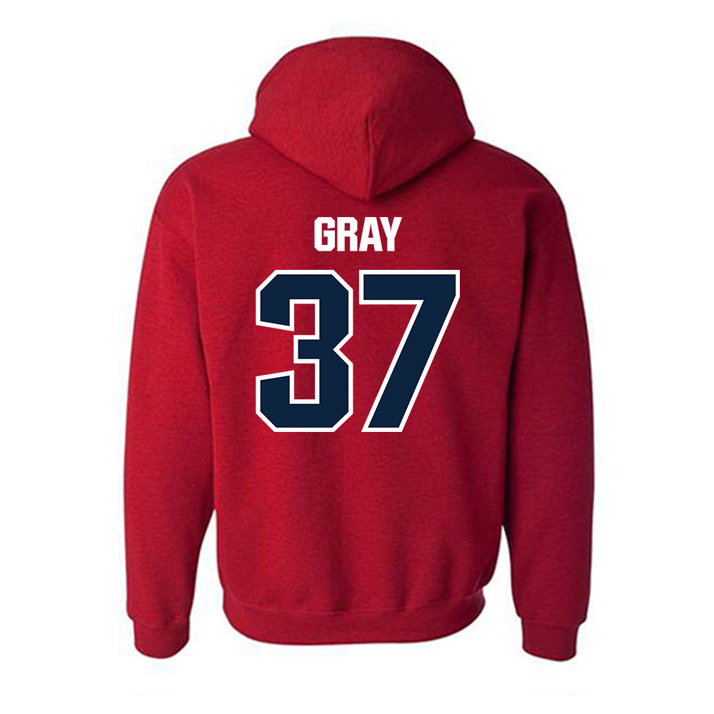 Richmond - NCAA Football : Ned Gray - Hooded Sweatshirt-1