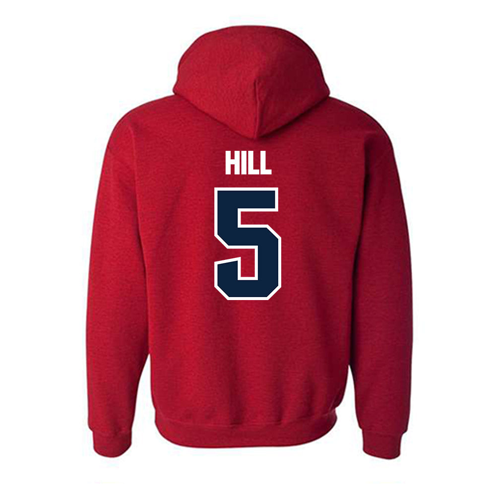 Richmond - NCAA Football : Andreas Hill - Hooded Sweatshirt-1