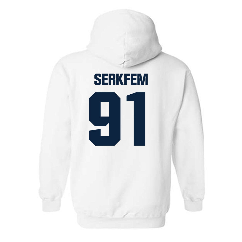 Richmond - NCAA Football : Jefferson Serkfem - Hooded Sweatshirt-1