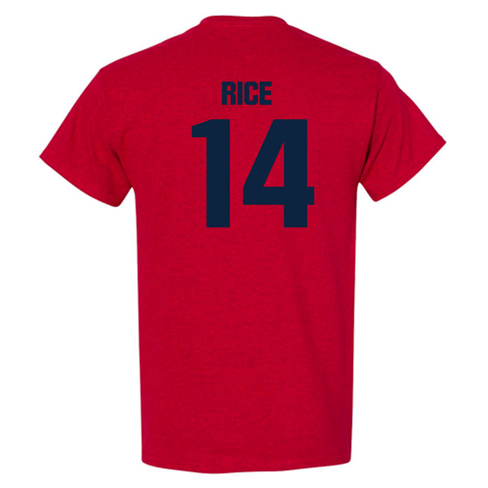 Richmond - NCAA Football : Justin Rice - T-Shirt-1